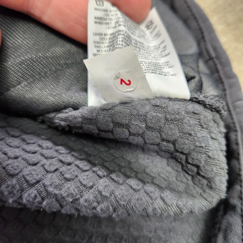 Nike Jacket Men Large Sphere Hybrid Woven Coat Grid Therma Fleece Lined Gray NEW